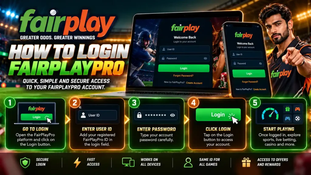 How to Login FairPlayPro