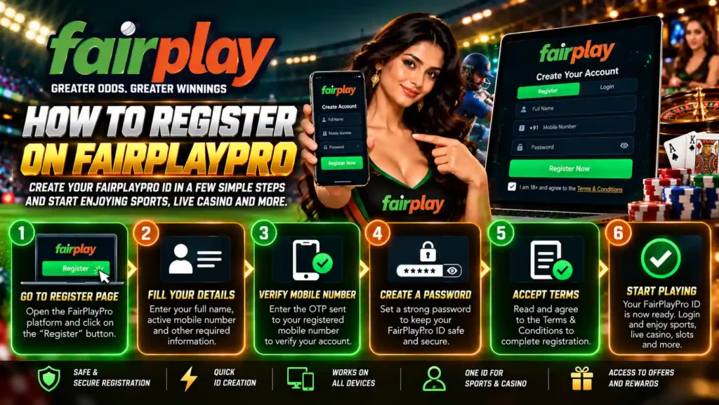 How to Register On FairPlayPro
