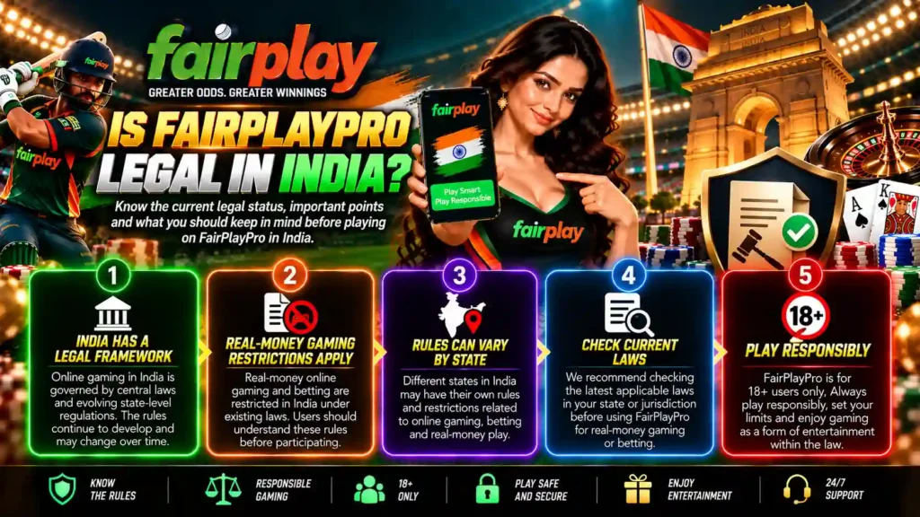 Is FairPlayPro Legal in India